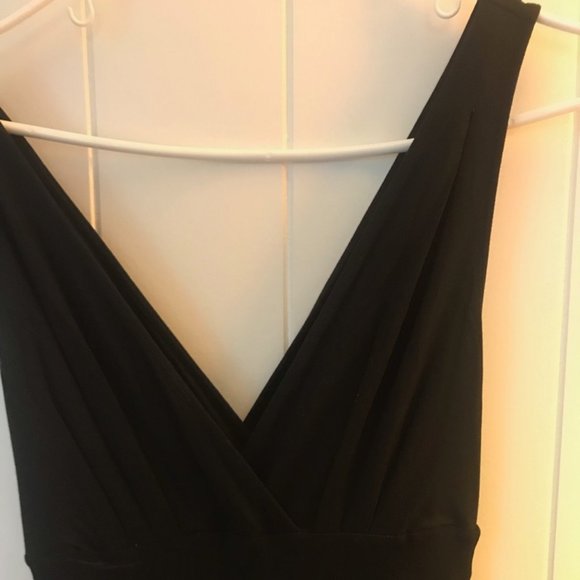 THE WHITE COMPANY, LARGE, BLACK LONG DRESS - Picture 2 of 4